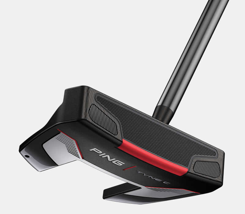 face view of PING 2021 Tyne C putter