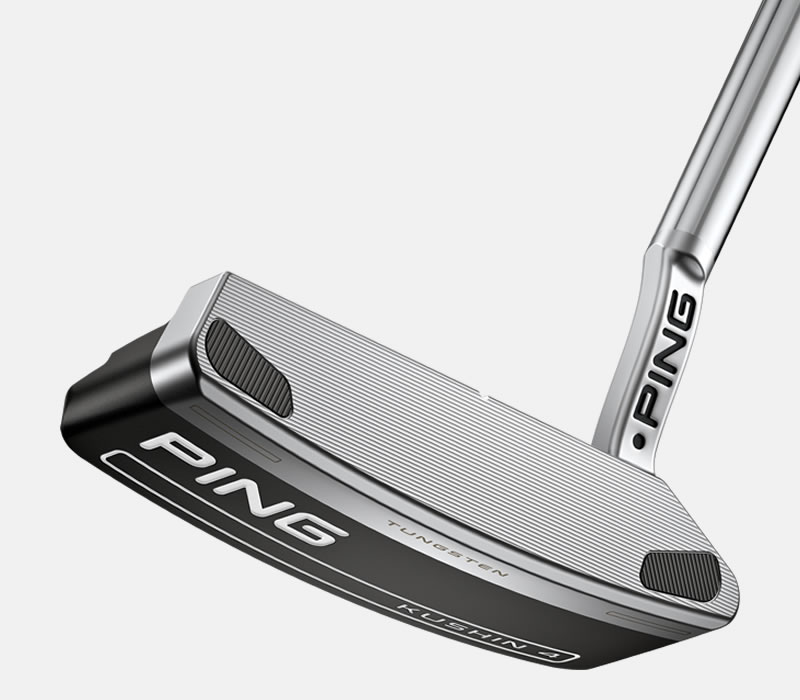 face view of New PING Kushin 4 putter