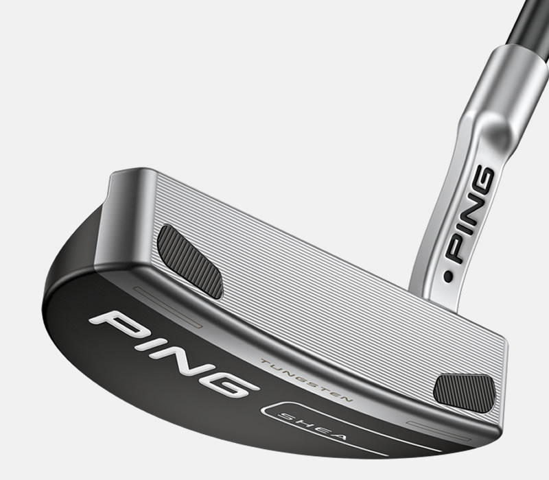 face view of New PING Shea putter