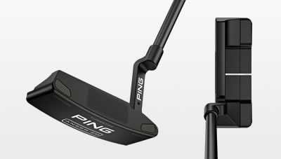 Face and address views of the New PING Anser 2D putter