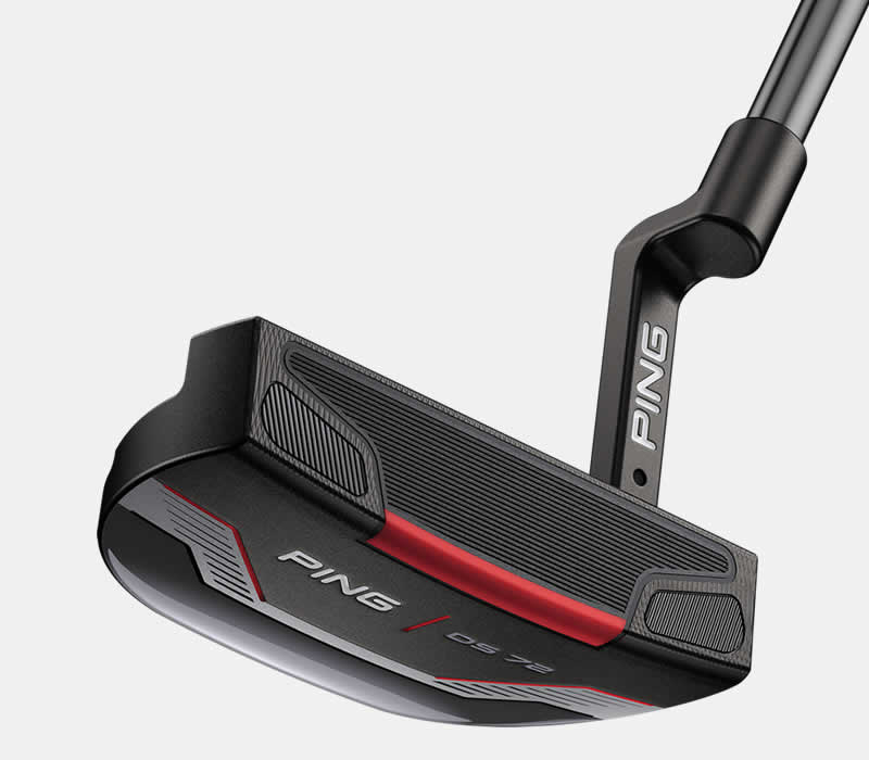 face view of PING 2021 DS 72 putter