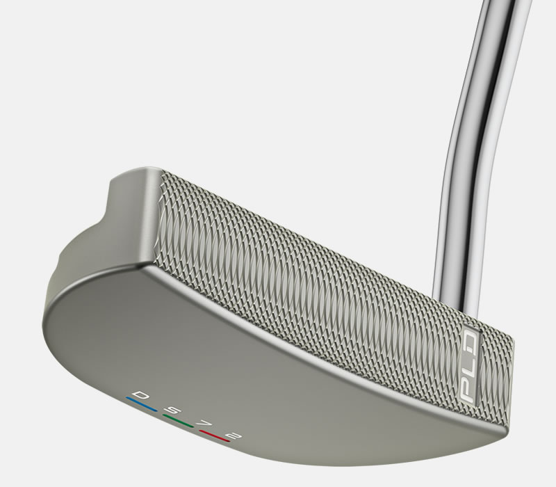 PLD Milled DS72 putter face view