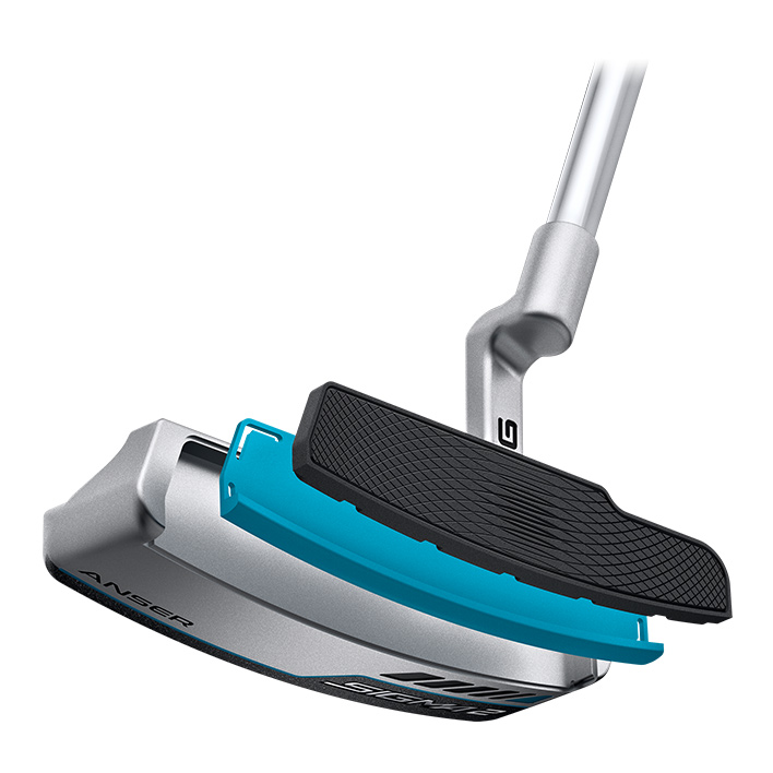 thumbnail of illustration of Sigma 2 putter face exploded to show layers