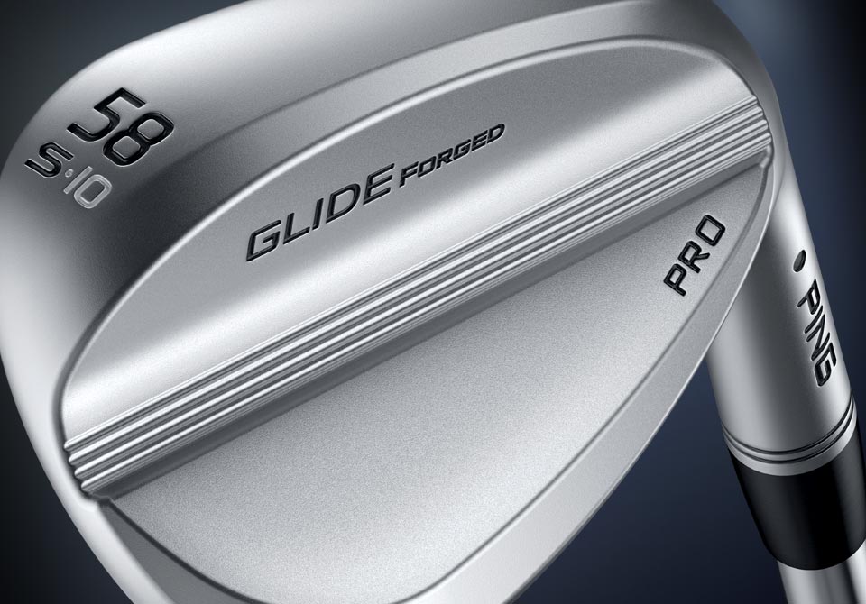 cavity view of Glide Forged Pro wedge