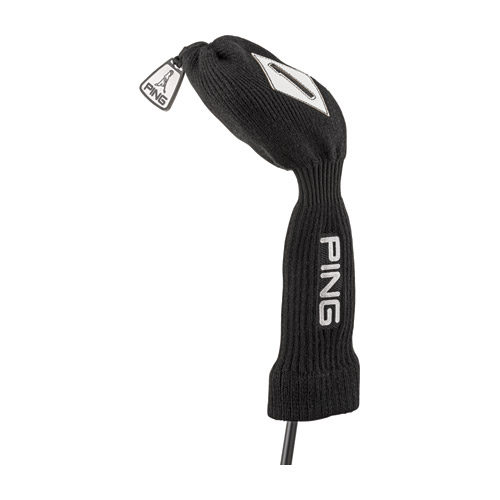 Image of Knit Driver Headcover, Black